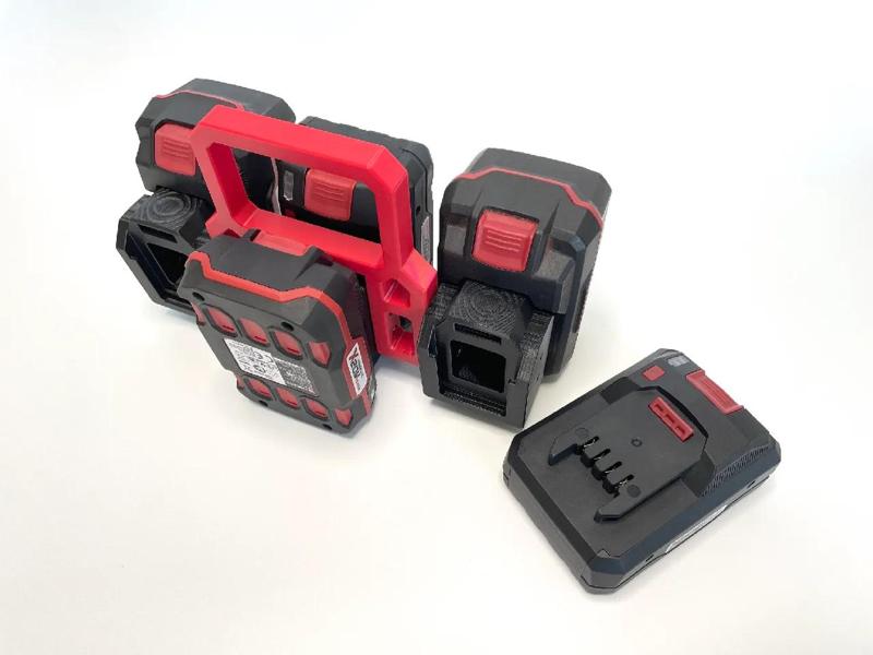 Parkside X20V Battery Carrier 6x/10x   