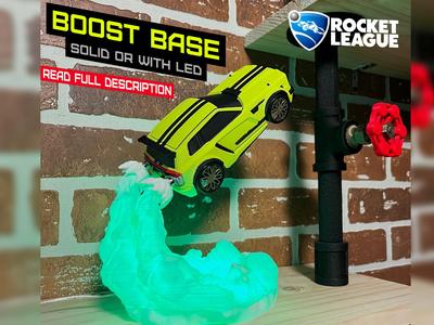 Boost Base Rocket League – with LED lamp version