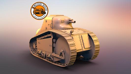 Peugeot Char 1918 37mm tank