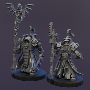 Forgekeeper Myrmex Terminators with Captain
