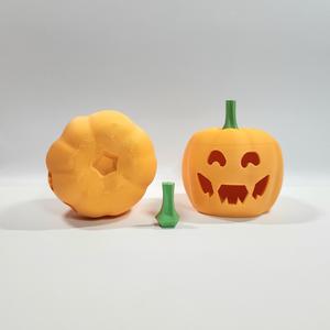 Classic Jack’O’Lantern Pumpkin :: Decorative Faux Tea Light Cover [ Halloween 2024 ]