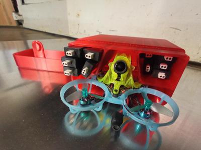 Tinywhoop Box (65mm + 10 Lipos)