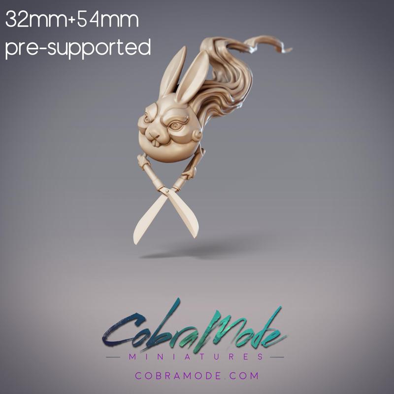 Will-o’-wisp Spirit – Guanghan Rabbit Mask Onibi (Pre-Supported)