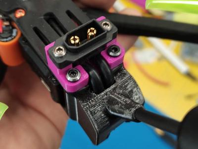 FPV drone XT60 holder