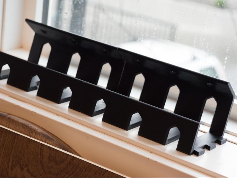Modular Clip-Together Cable Organizer Run