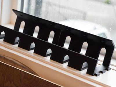 Modular Clip-Together Cable Organizer Run