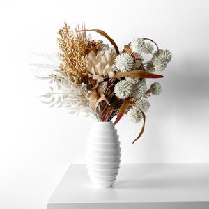 The Ulyx Vase, Modern and Unique Home Decor for Dried and Preserved Flower Arrangement  | STL File