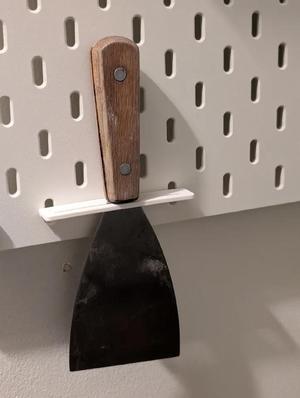 IKEA Skadis Scraper Holder