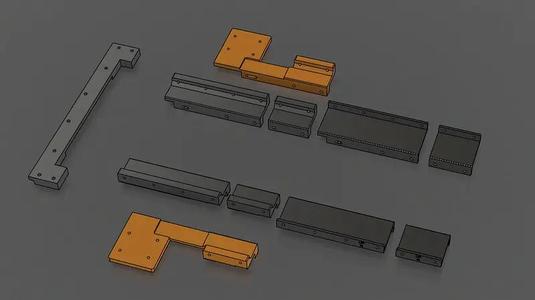 Crawler 4320 TRX6 Body Mounts