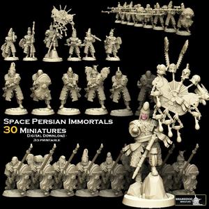 Space Persian Immortals Megapack