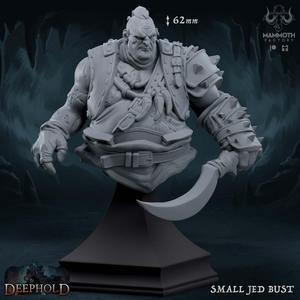 Small Jed Bust