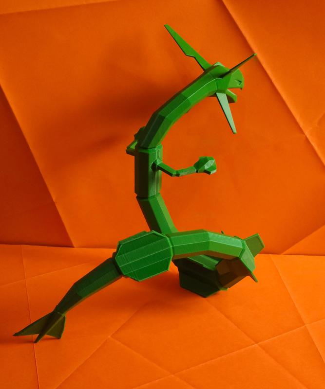 Rayquaza Low Poly