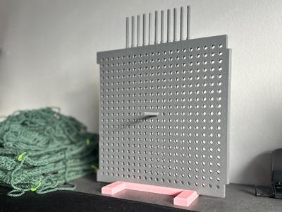 Pegboard / Crochet Panel – 100%Printable & Modular