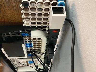 Harbor Freight Power Strip Holder - Underware 2.0