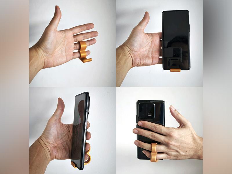 Finger Grip Phone Holder