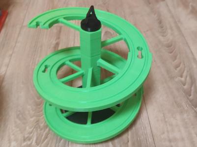 brio, lillabo, lidl spiral train track 