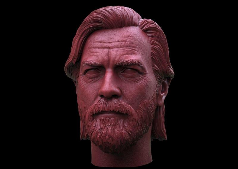 Obi- Wan Kenobi – Ewan McGregor Head