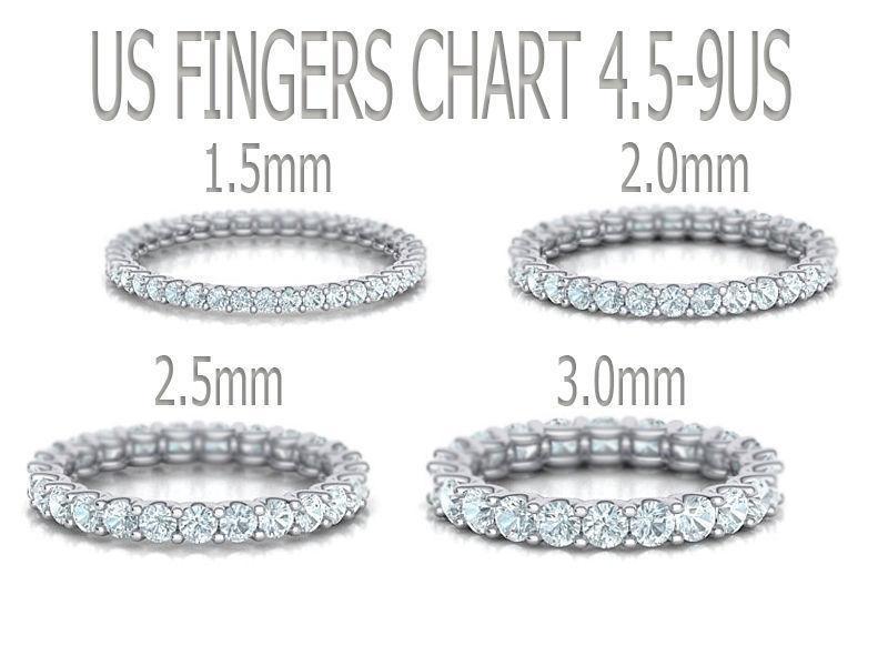 Diamond Eternity Rings Collection with Discount