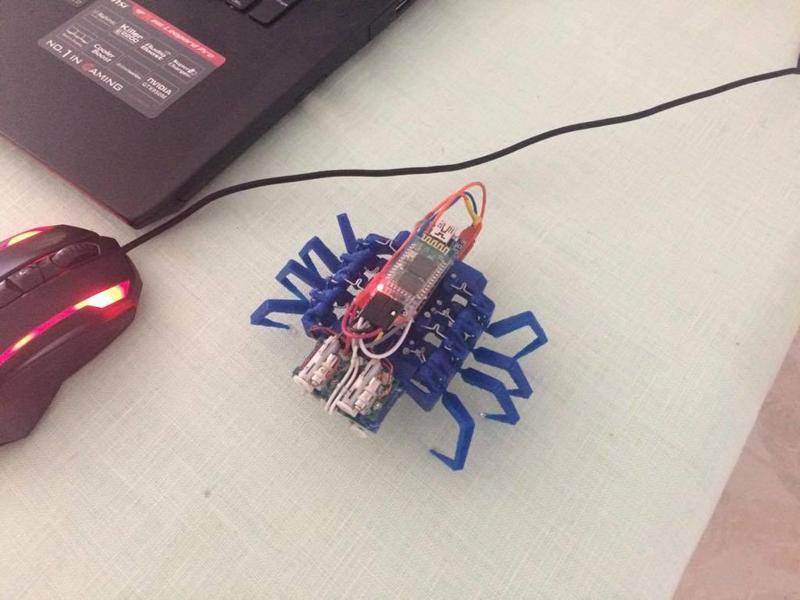 8 legged spider robot