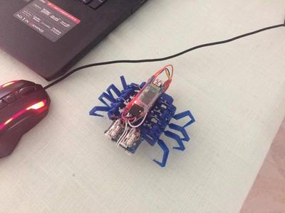 8 legged spider robot