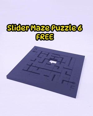 Slider Maze puzzle nr 6.