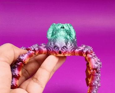 Articulated Spider King Halloween