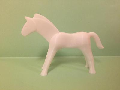 Articulated toy horse