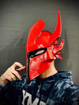 Igris Helmet With Hair- Solo Leveling Cosplay