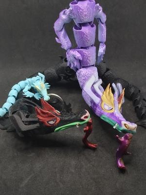Articulated Aku Dragon Toy