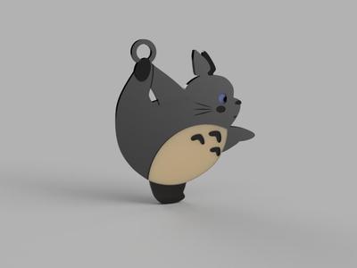 Totoro dancer (keychain)