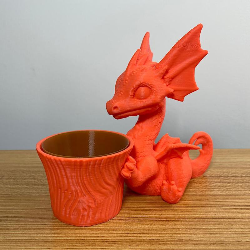 Dragon Toy Pot Planter
