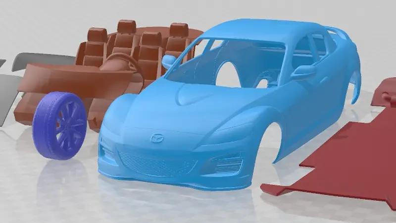 Mazda RX 8 2011 Printable Car