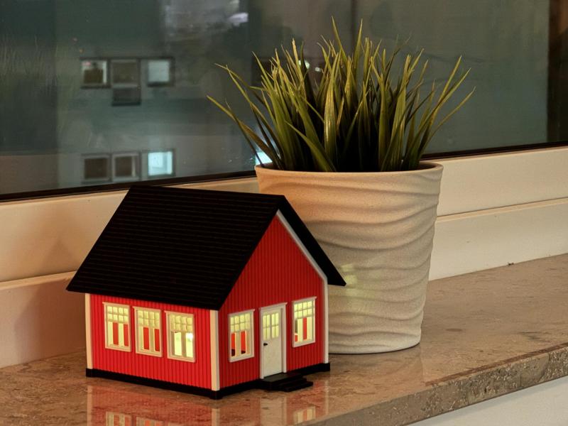 Scandinavian miniature house (NO AMS)