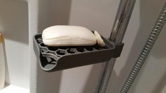 Soap Holder with 25mm Clip