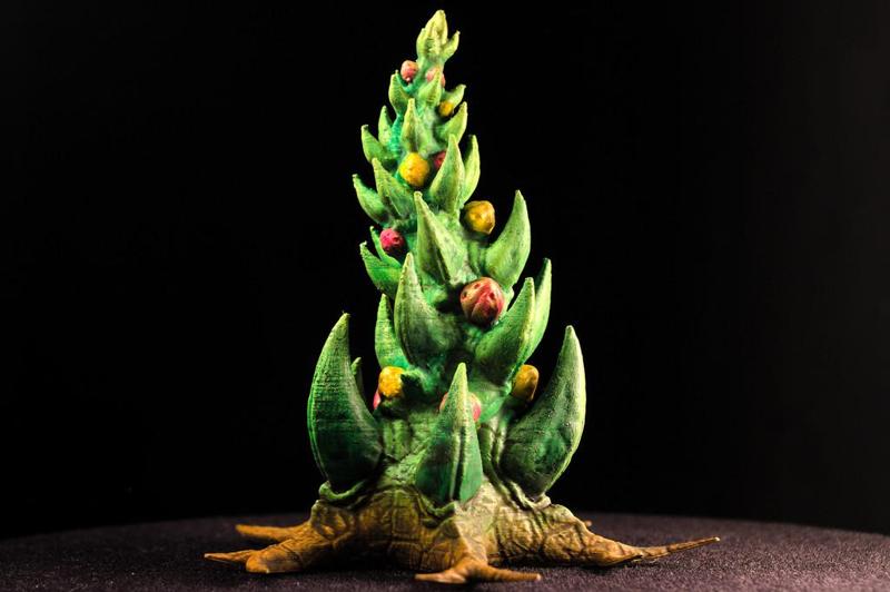 Tabletop plant: “Orkish Xmas-Tree” (Alien Vegetation 29)