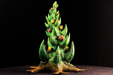 Tabletop plant: “Orkish Xmas-Tree” (Alien Vegetation 29)