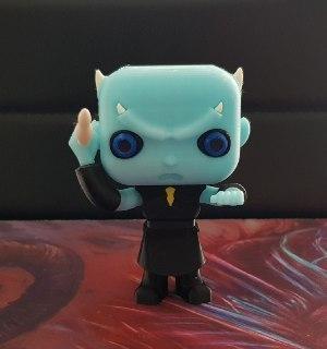 night king funko pop from Game Of Thrones GOT. Multi color print with one extruder