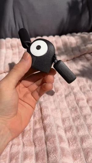 Articulated flexi fighter | Anti stress toy | Cyclop