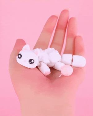 Cute Cat Flexi, fidget, articulated