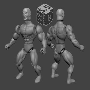 5.5 3D HE Barbarian – Magnet Version