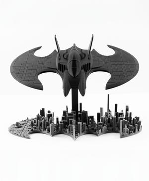 Batwing over Gotham City – Batman – DC – Fan Art – No Supports, No AMS