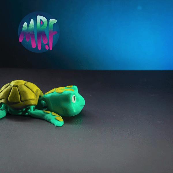 FLEXI PRINT-IN-PLACE SEA TURTLE