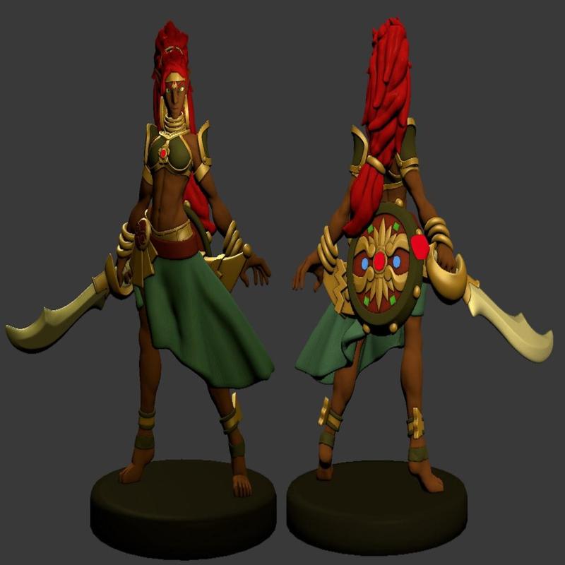 Urbosa Miniature (Legend of Zelda)