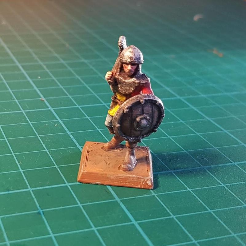 Soldier/Knight with axe 28mm (NO SUPPORTS)
