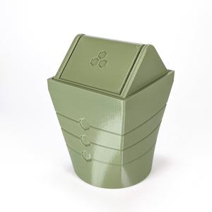 Swingtop Bin – Print-in-place Trash Can!