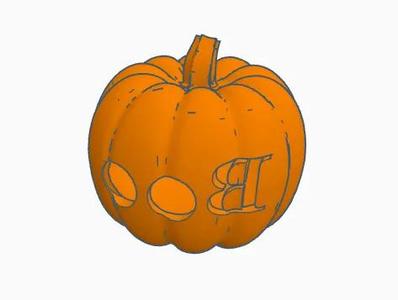 Boo Pumpkin Projector   