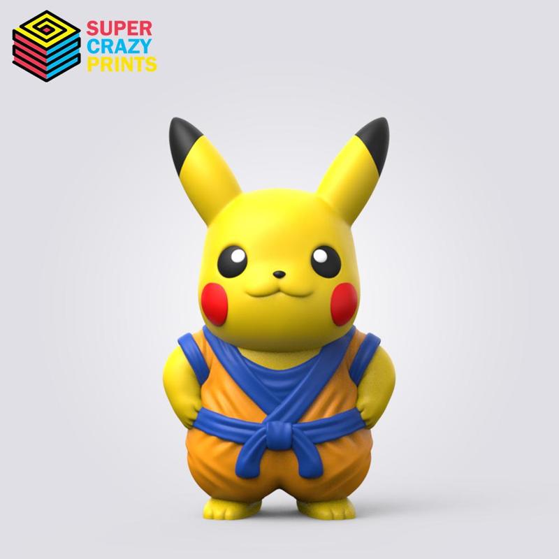 Pikachu Goku (Easy Print No Supports)