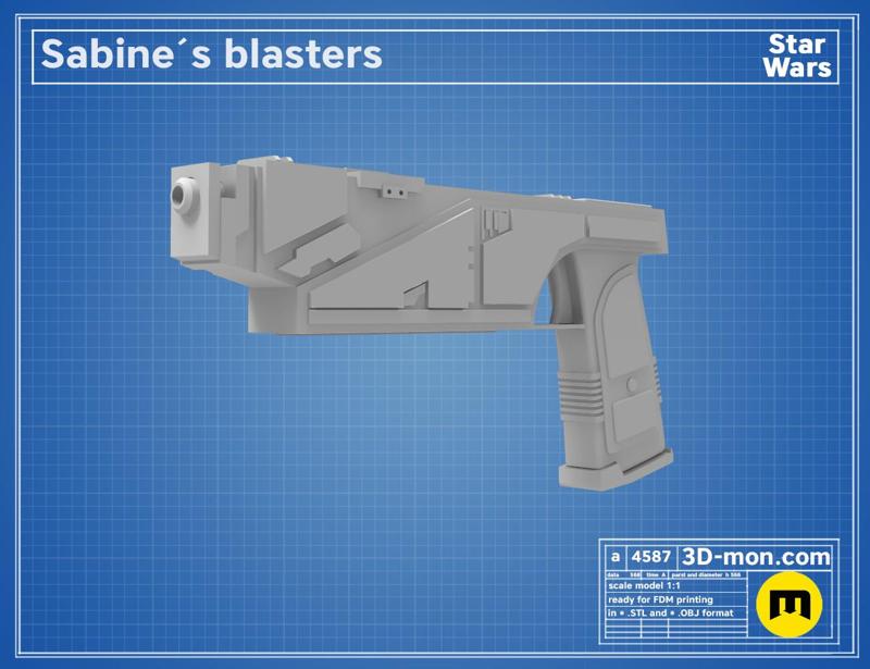 Westar-35 Sabine Wren Blasters