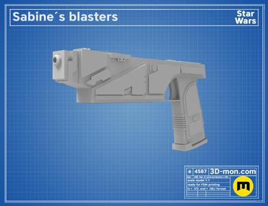 Westar-35 Sabine Wren Blasters
