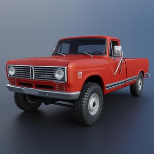 International Pickup Long Bed 1972